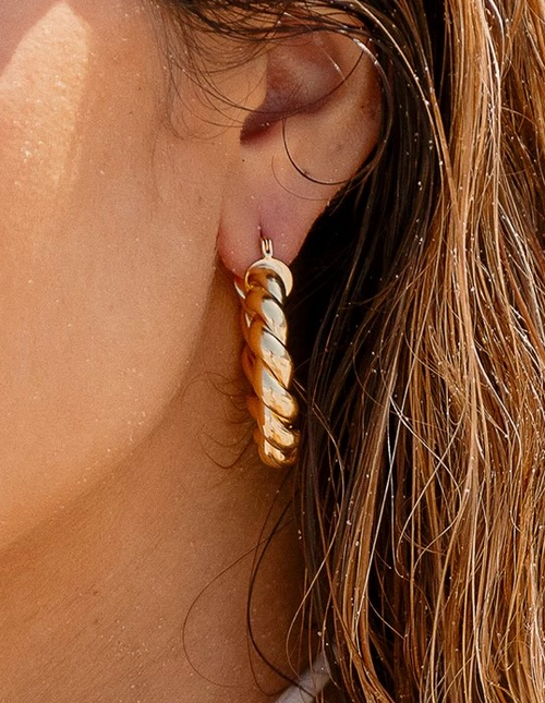 Boca Braided Earrings