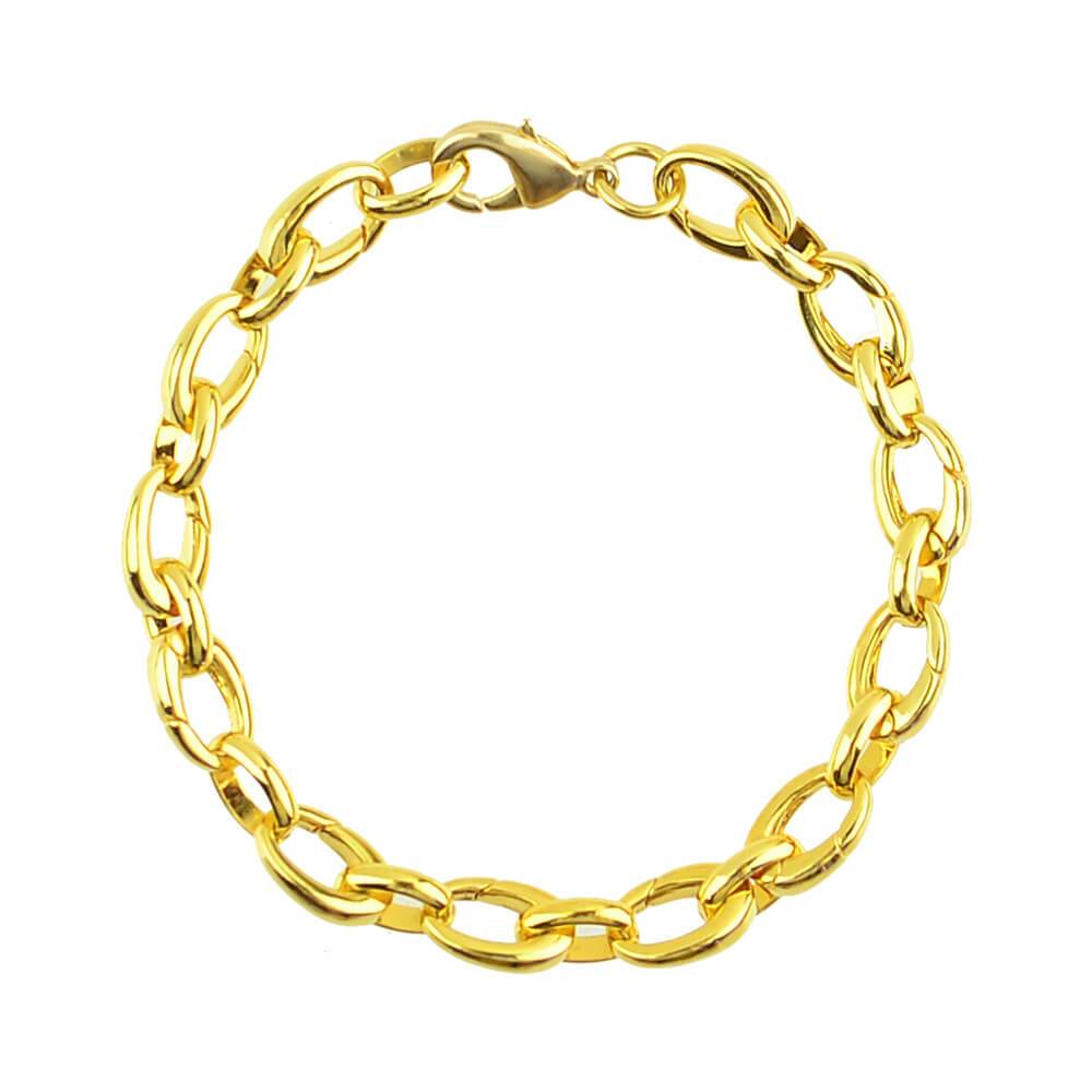Women's Gold Titanium Charm Beaded Bracelet - Penelope – Eye Candy Los  Angeles
