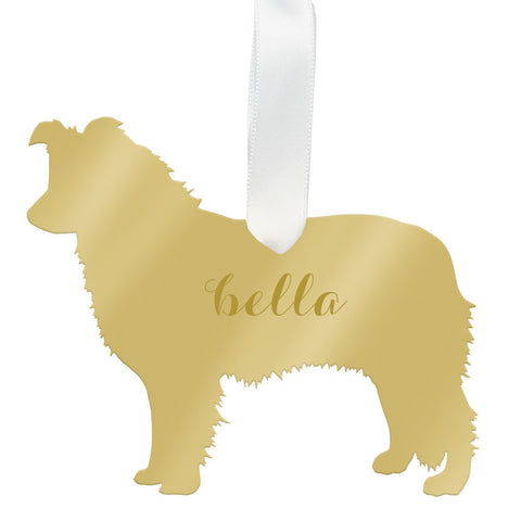 Moon and Lola - Personalized Angel Bernese Mountain Dog Ornament